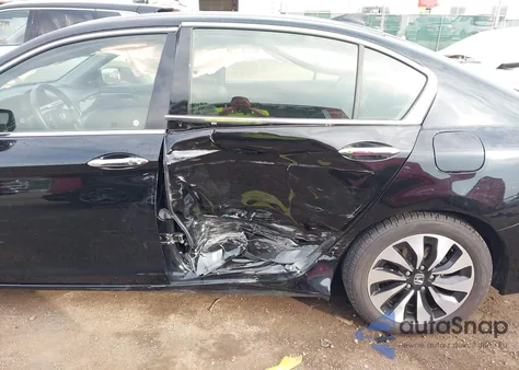 2017 Honda Accord Hybrid Ex-L из США, поврежденный, VIN JHMCR6F5XHC009807